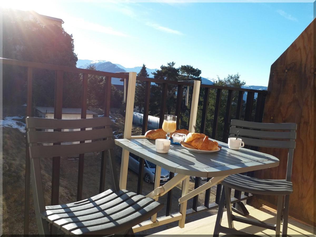 Residence Orazur - Appartement De Charme - 2 Chambres - Poele A Bois - 2 Balcons - Jardin - Parking - Internet - Linge Et Menage En Options Payantes Font-Romeu-Odeillo-Via Bagian luar foto